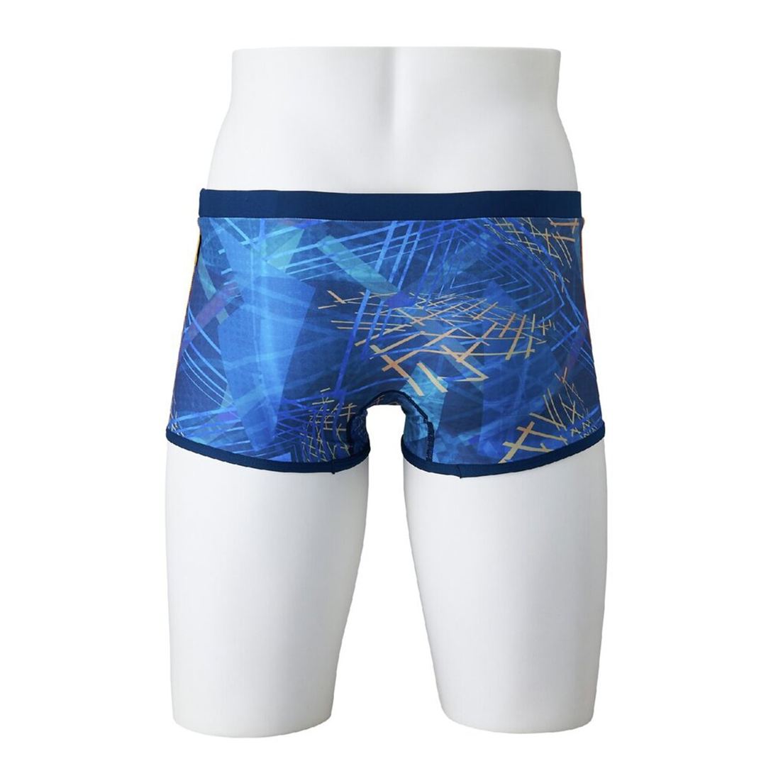 競泳練習用ショートスパッツ カプリブリーズ×ゴールドフュージョン XS