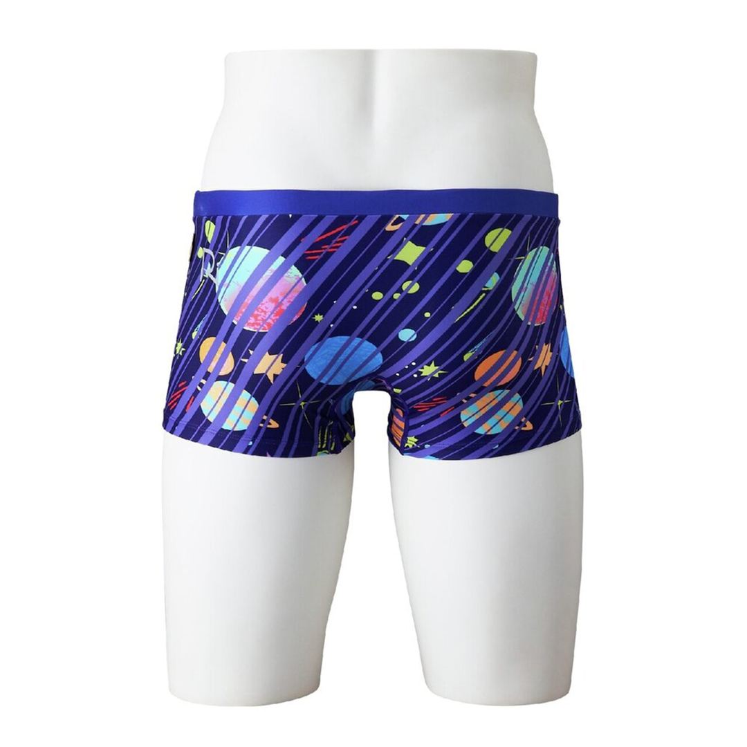 【Ri Collection】競泳練習用ショートスパッツ バイオレット XS