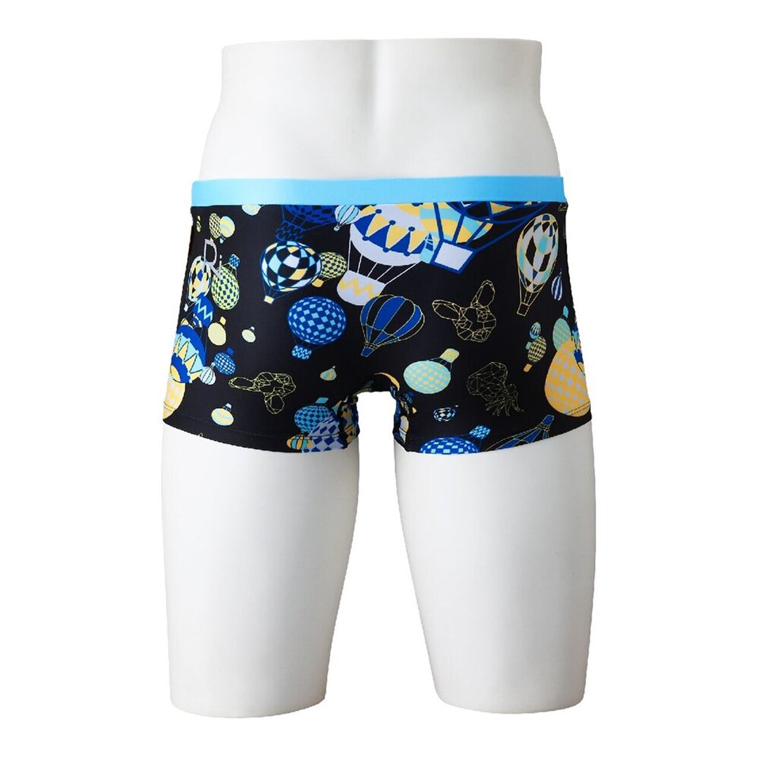 【Ri collection】競泳練習用ショートスパッツ ブラック XS