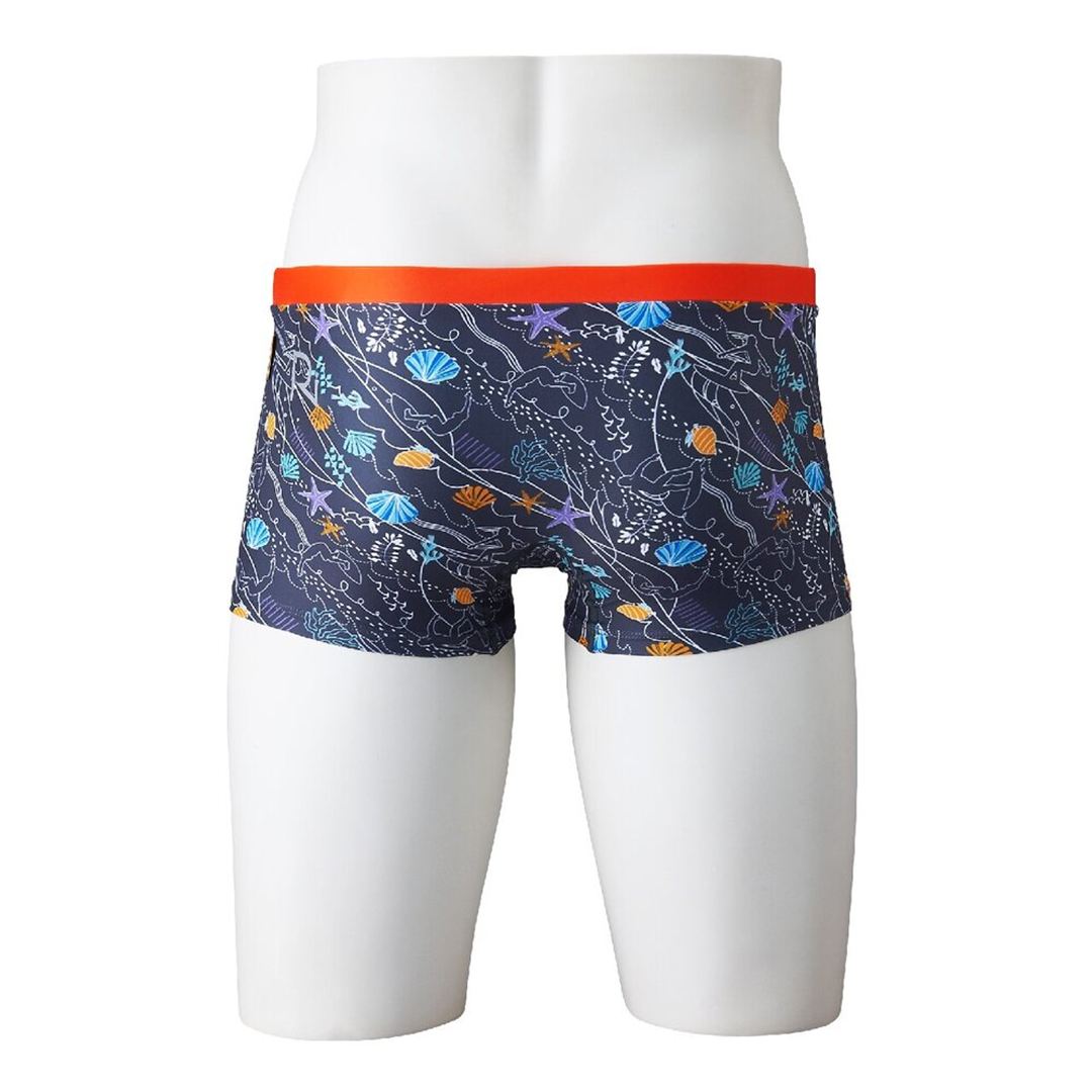 【Ri collection】競泳練習用ショートスパッツ チャコールグレー XS