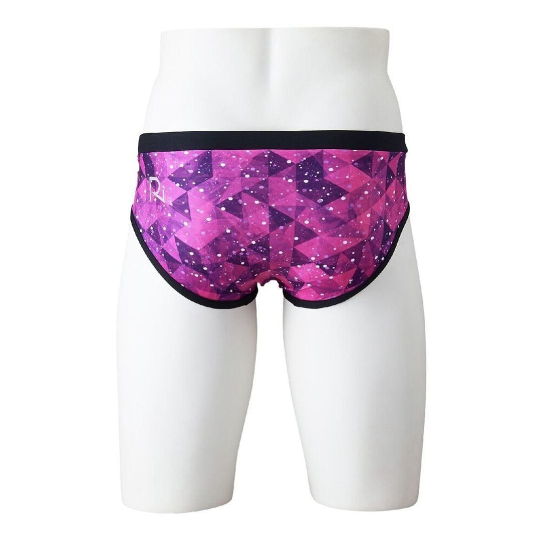 【Ri Collection】競泳練習用スーパーショート ローズ L