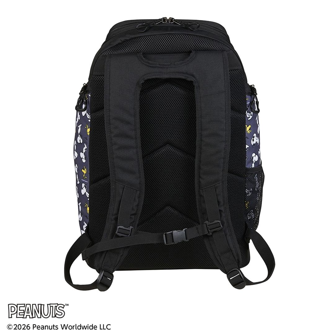 【PEANUTS】バックパック35L(スイム) ブラック×グレー