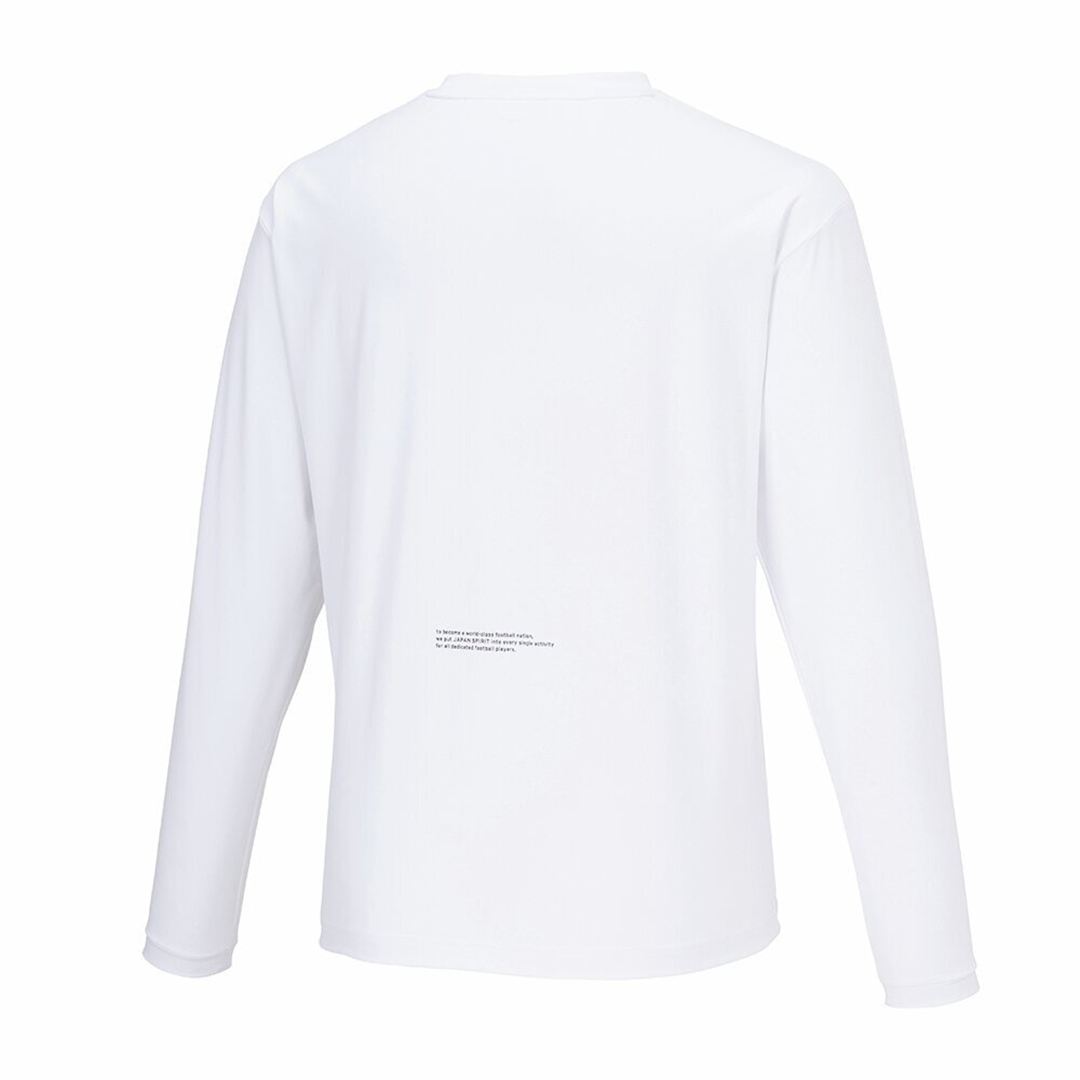 ソフトドライTシャツ(長袖) ホワイト XL