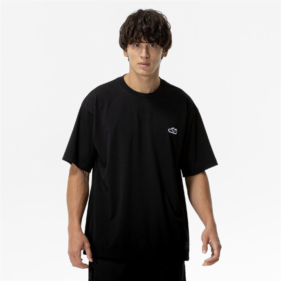 モレリア 2枚セットTシャツ MADE IN JAPAN ブラック×ホワイト S