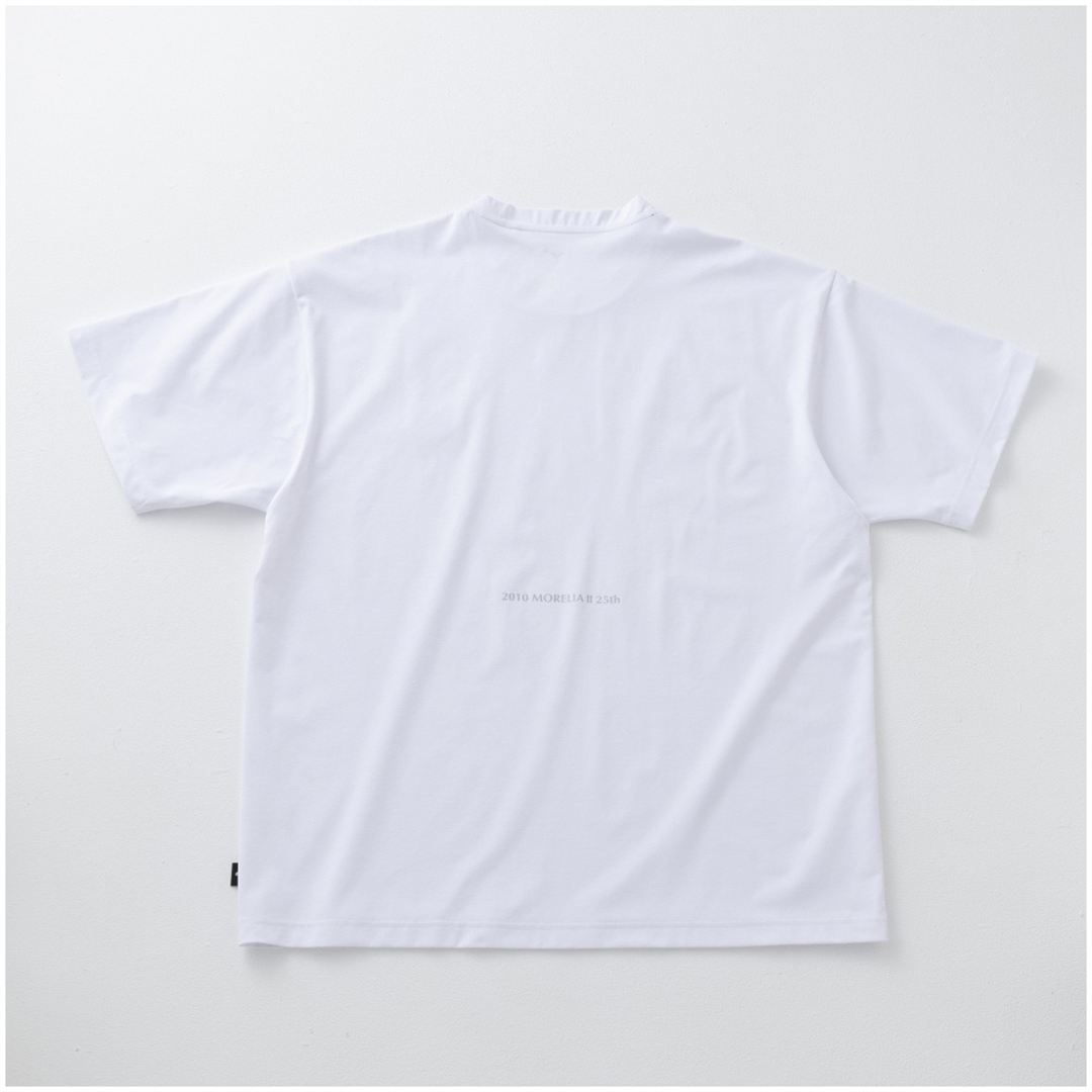 【ミズノ直営限定】モレリア2 25th ワッペンTシャツ ホワイト 2XL