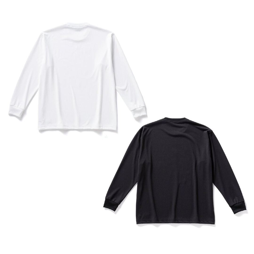 モレリア 2枚セット 長袖フォトTシャツ MADE IN JAPAN ブラック×ホワイト XL