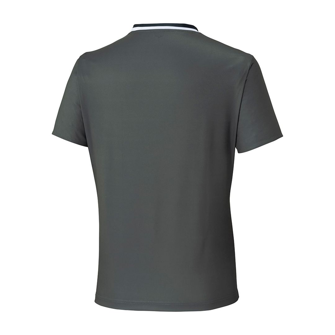 MZFB フットボールTシャツ チャコール S