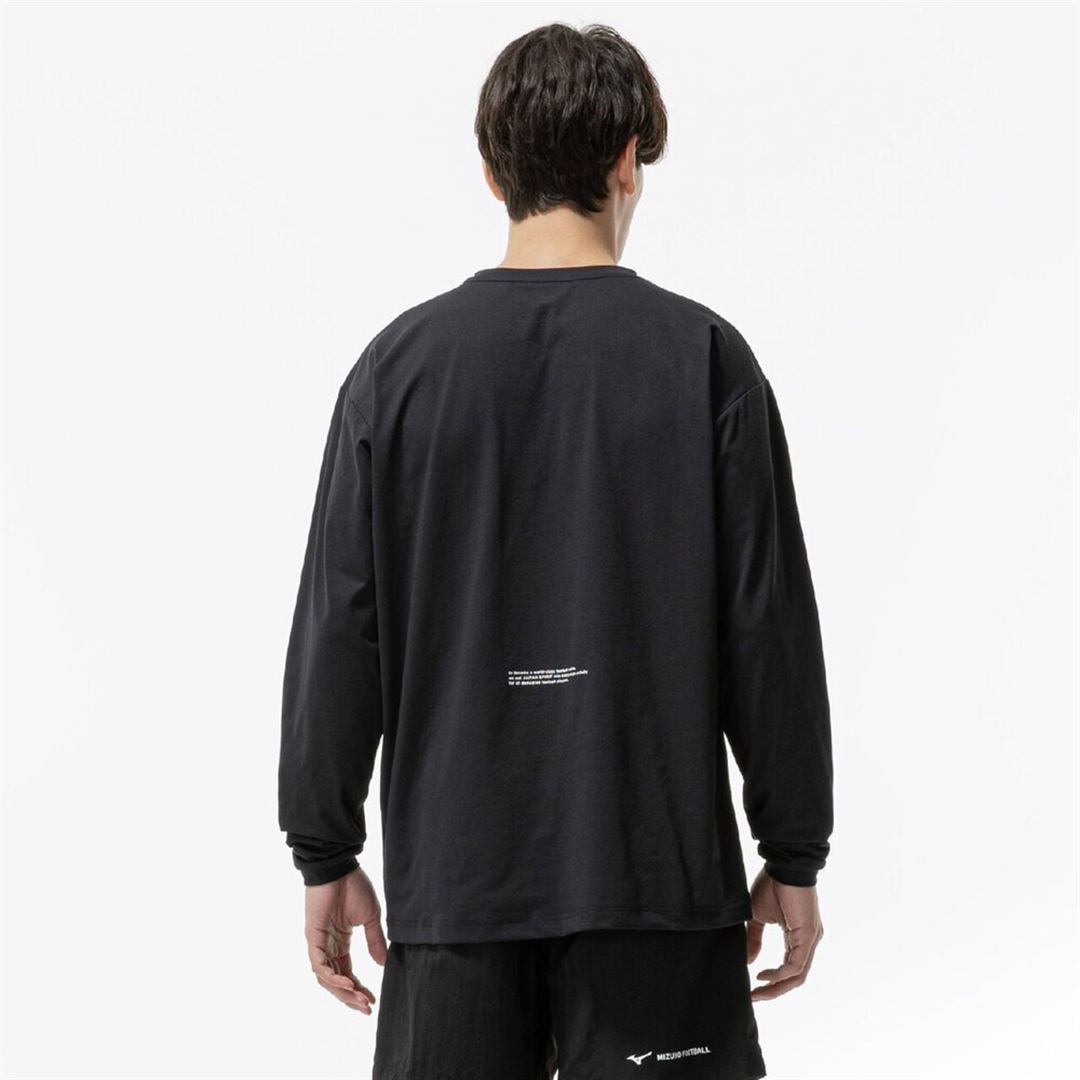ストレッチソフトドライTシャツ(長袖) ブラック XL
