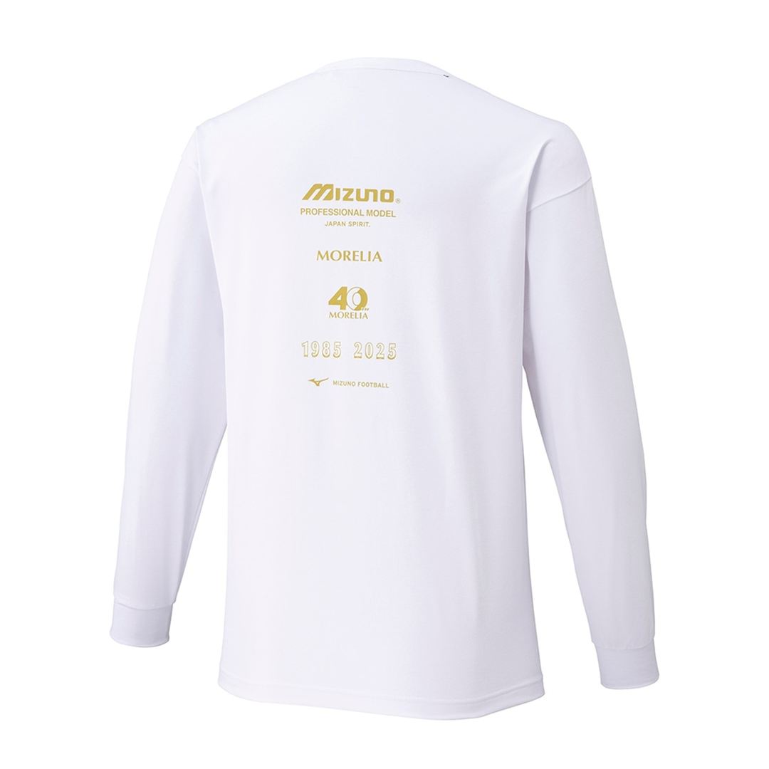 モレリア プリントTシャツ(長袖) ホワイト S