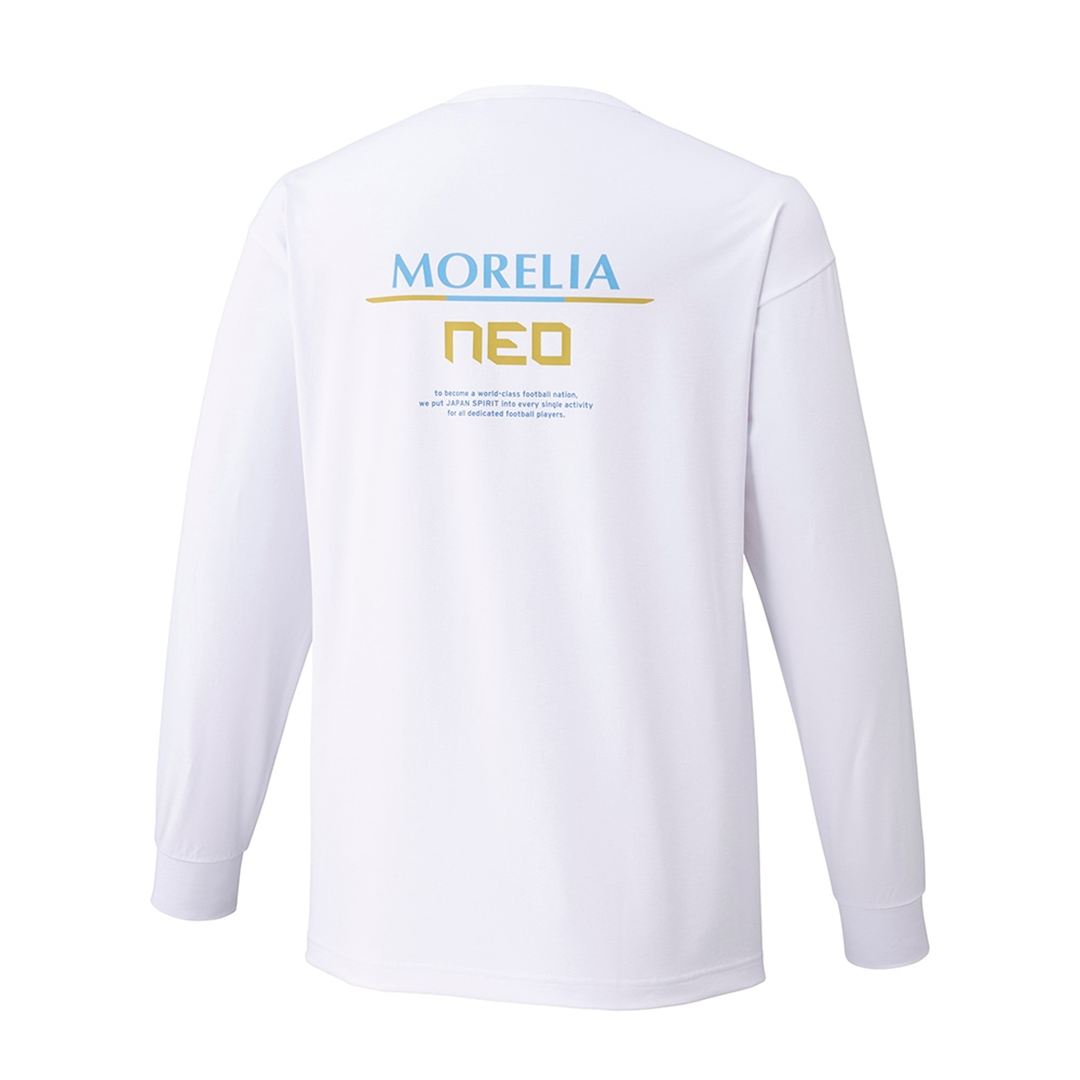モレリアネオ プリントTシャツ(長袖) ホワイト XL