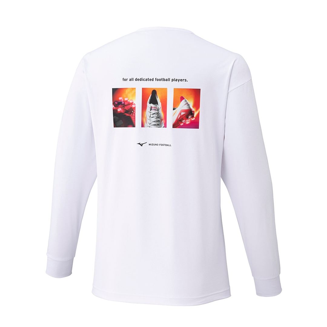 モレリアネオ プリントTシャツ(長袖) ホワイト XL