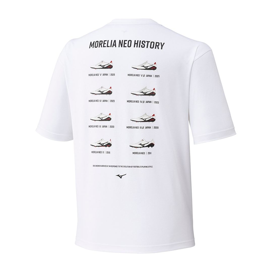 モレリアネオ ヒストリーTシャツ ホワイト S