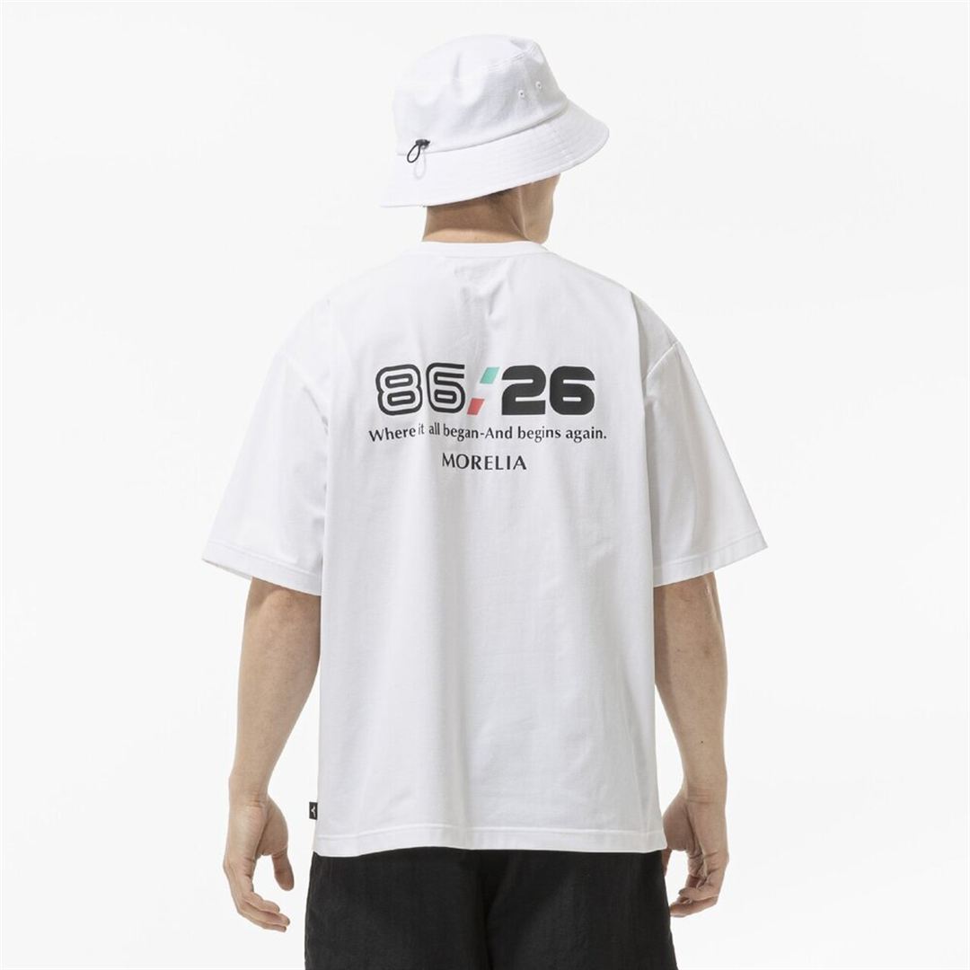 モレリア プリントTシャツ ホワイト S