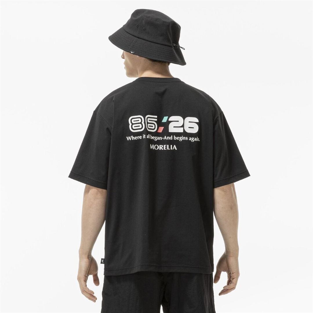 モレリア プリントTシャツ ブラック XL