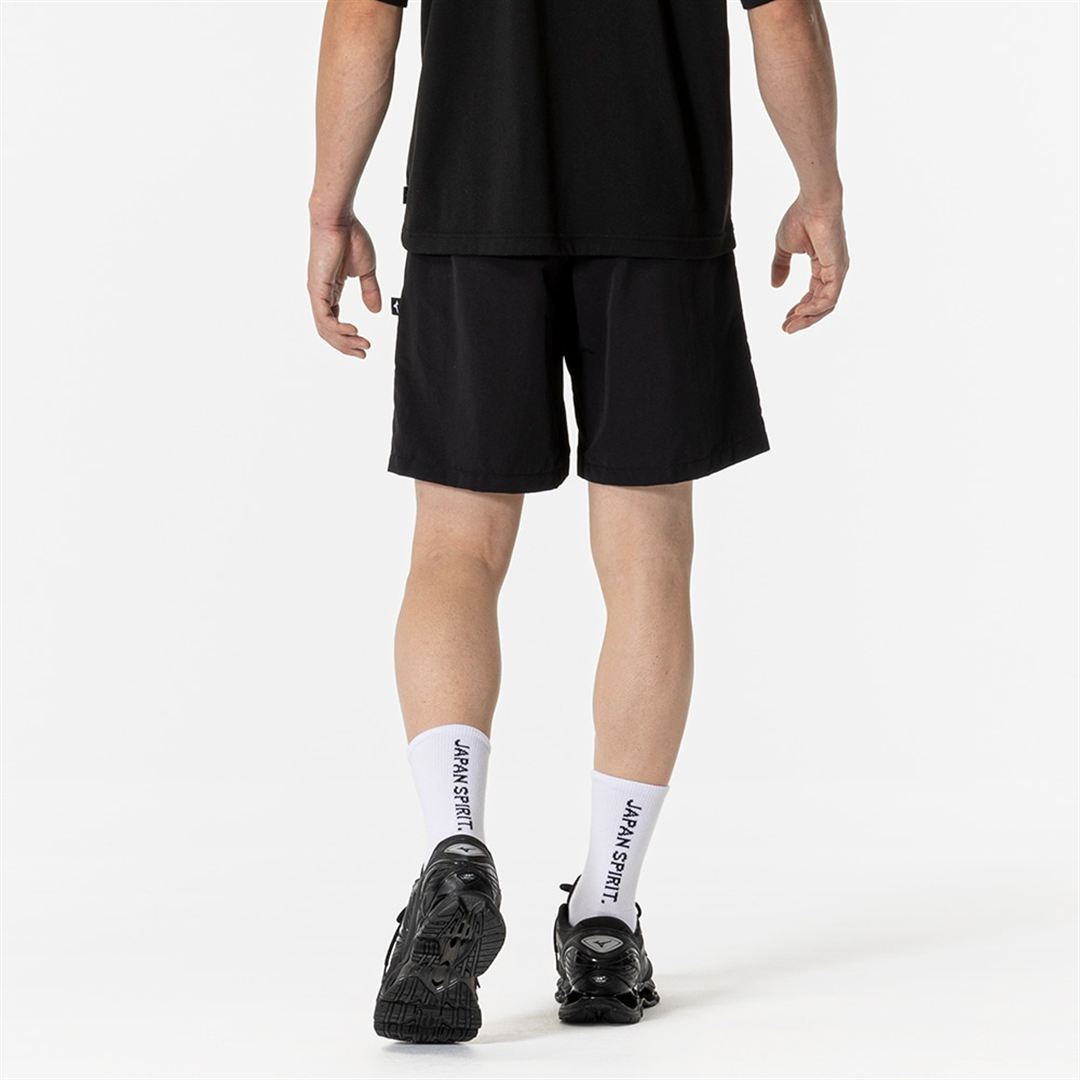 モレリア ウーブンハーフパンツ ブラック S