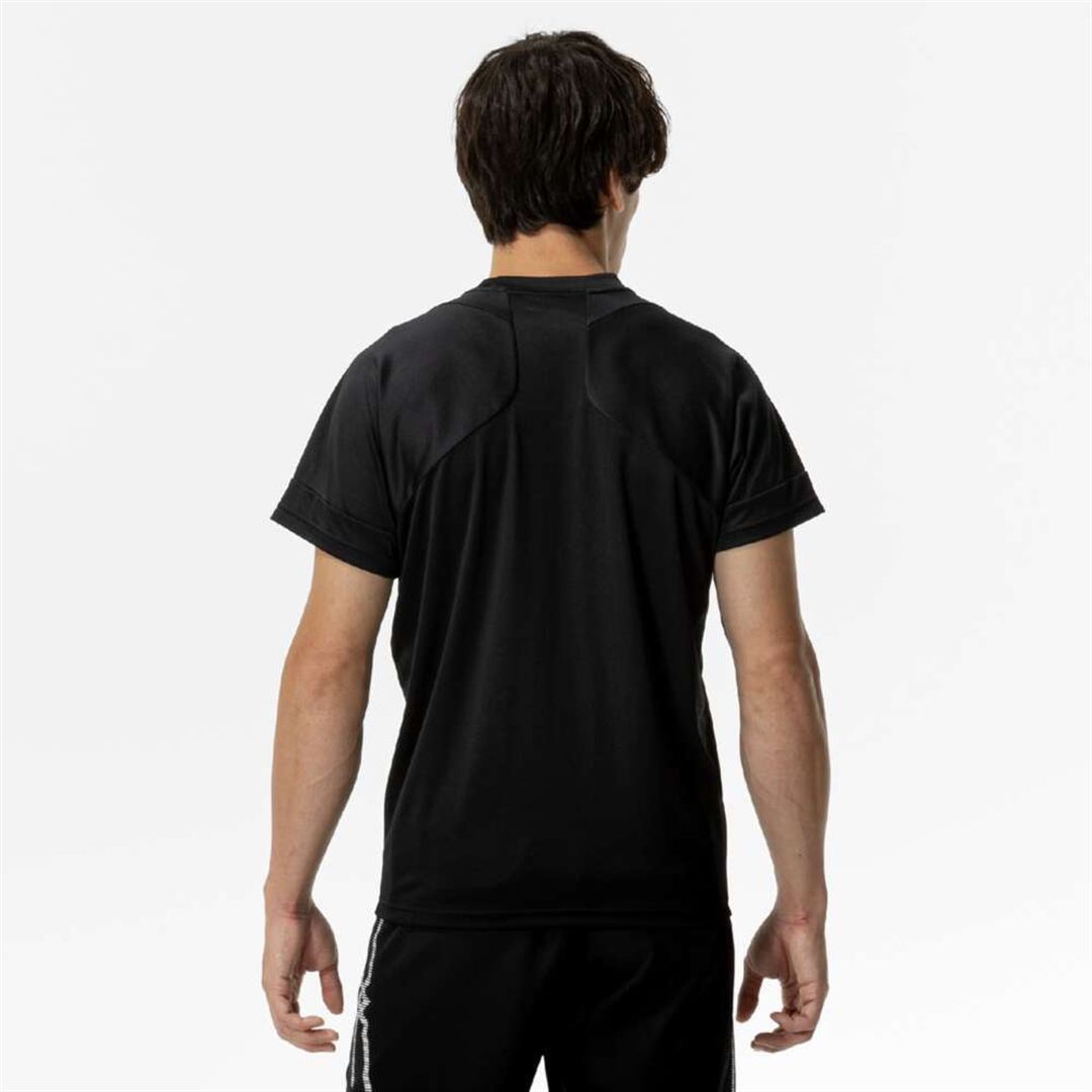 MCライン Tシャツ(陸上競技) ブラック×ホワイト XS