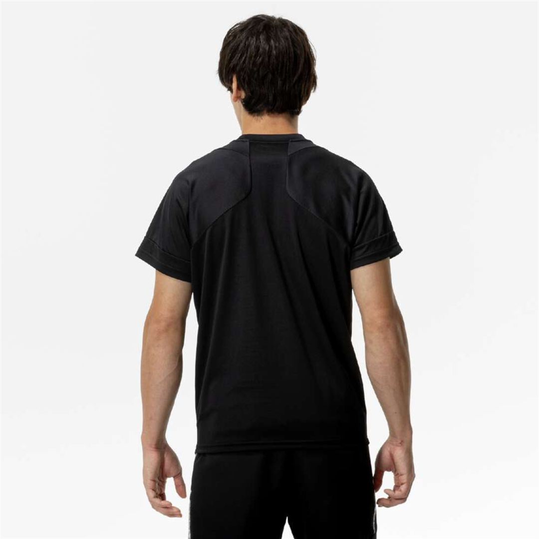 MCライン Tシャツ(陸上競技) ブラック×レッド XS