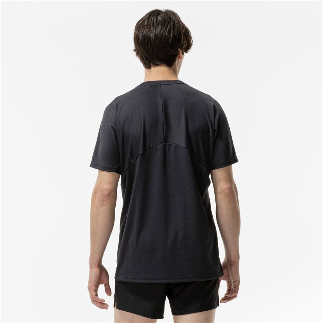 N-XTプラクティスシャツ(半袖／バレーボール) ブラック×ゴールド 2XL