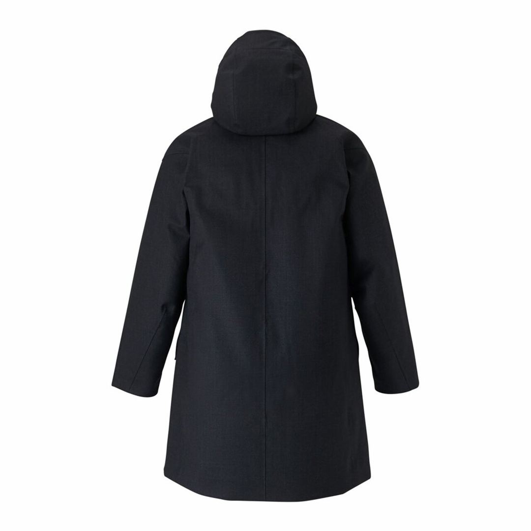 【吸湿発熱】MIYUKI WOOL テックフィルブレスサーモブラックプレミアムコートMIYUKI WOOL ブラック M