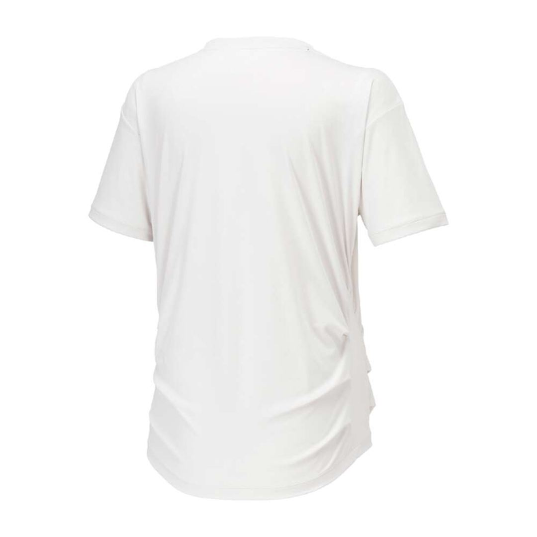 ストレッチスムースTシャツ ホワイトサンド S
