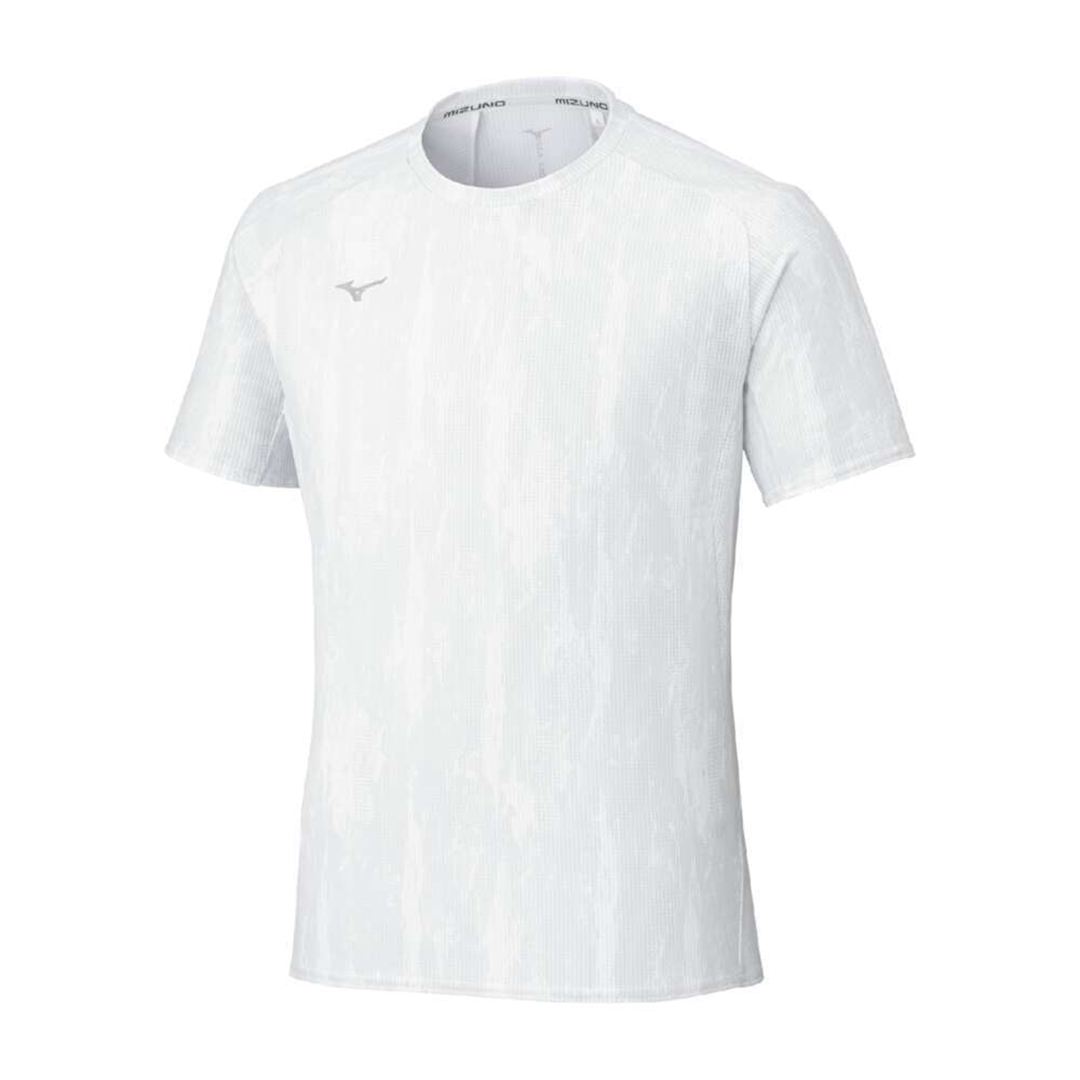 【汗処理／通気】ドライエアロフローTシャツ ホワイト S