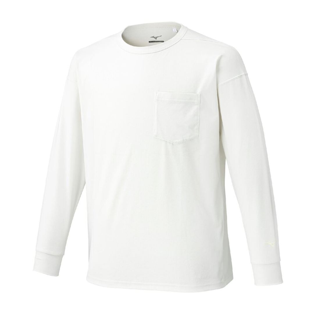 ソフトドライTシャツ(長袖) スノーホワイト XL