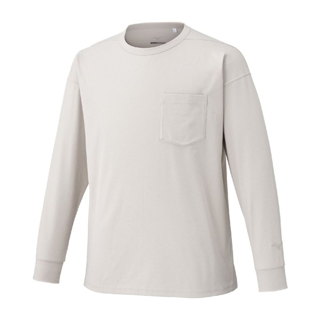 ソフトドライTシャツ(長袖) クラウドベージュ S