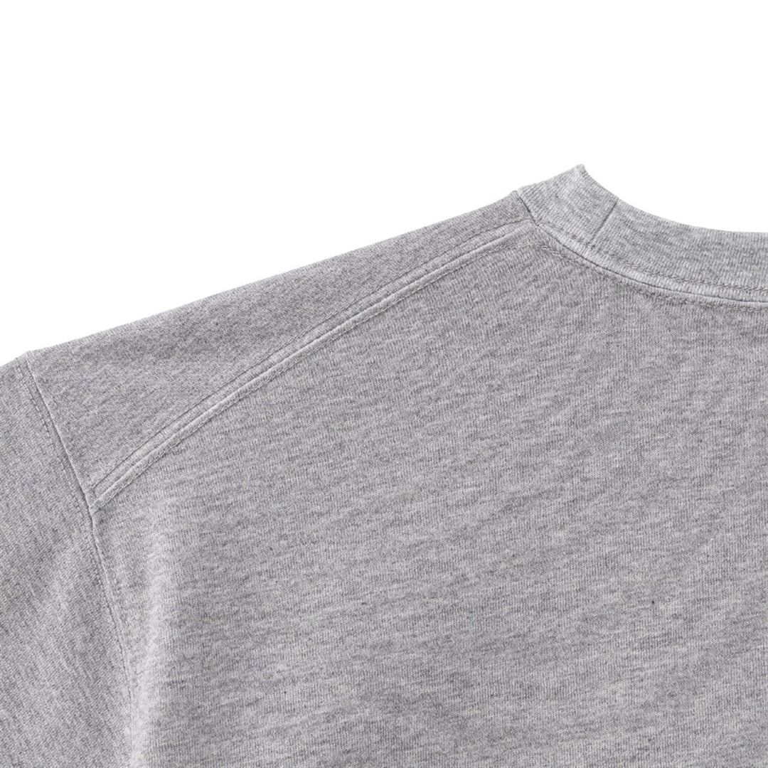 【ミズノ直営限定】THE MZ TEE ワンポイントロゴTシャツ 杢グレー XL