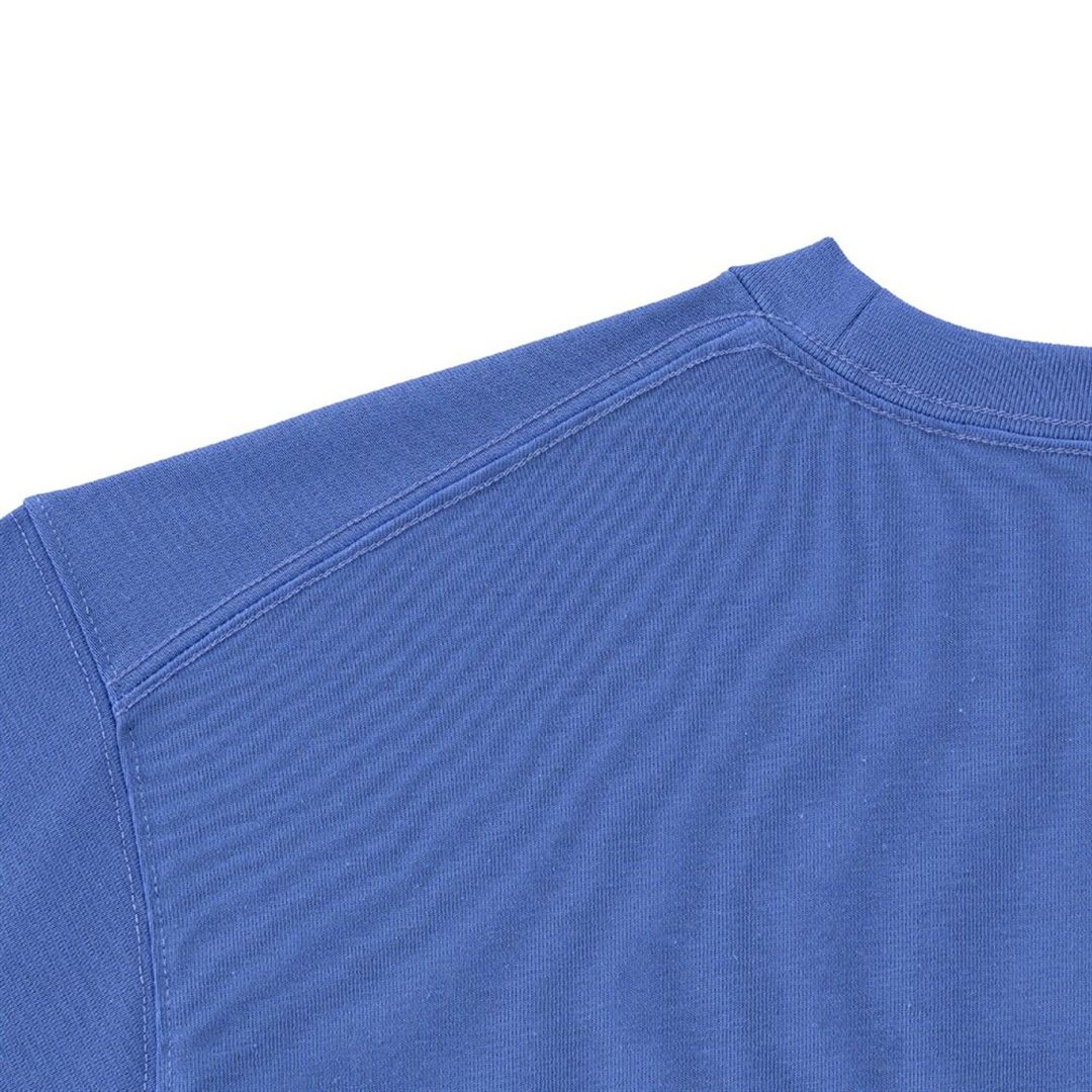 【ミズノ直営限定】THE MZ TEE ワンポイントロゴTシャツ マリンブルー XL