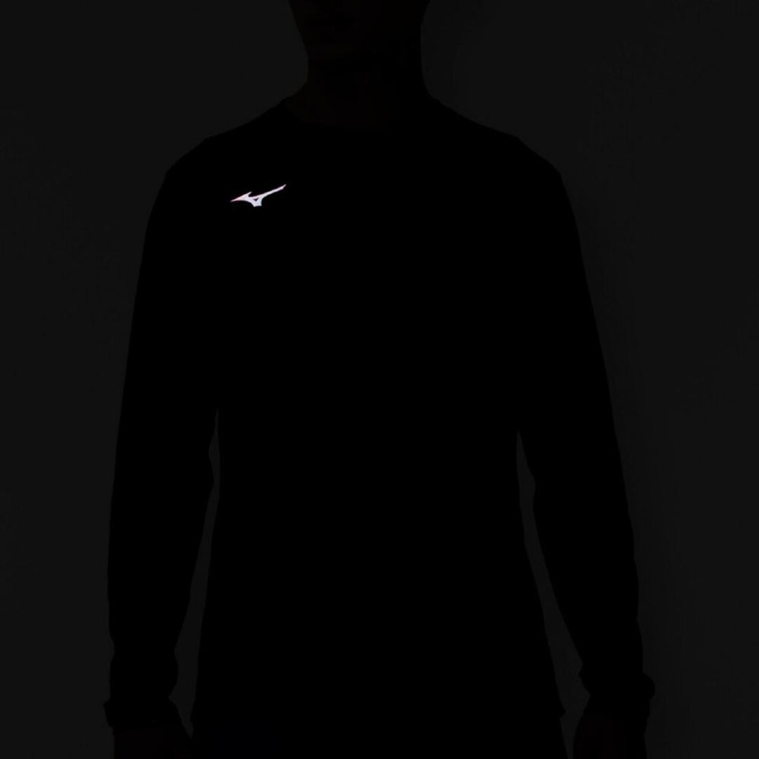 ドライハイブリッドTシャツ(長袖) ブラック XL