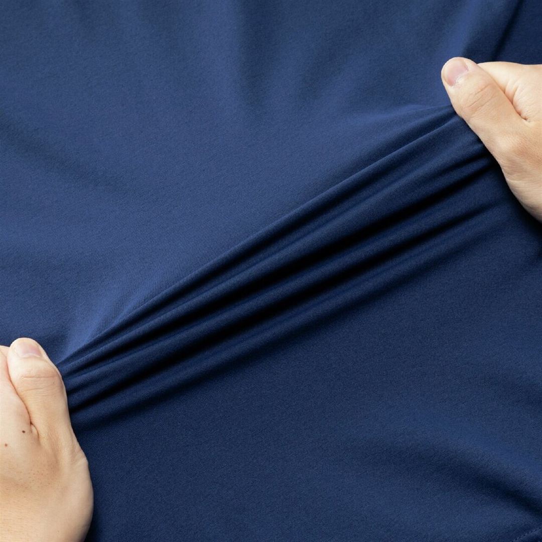 ストレッチソフトドライTシャツ(長袖) エステートブルー XL