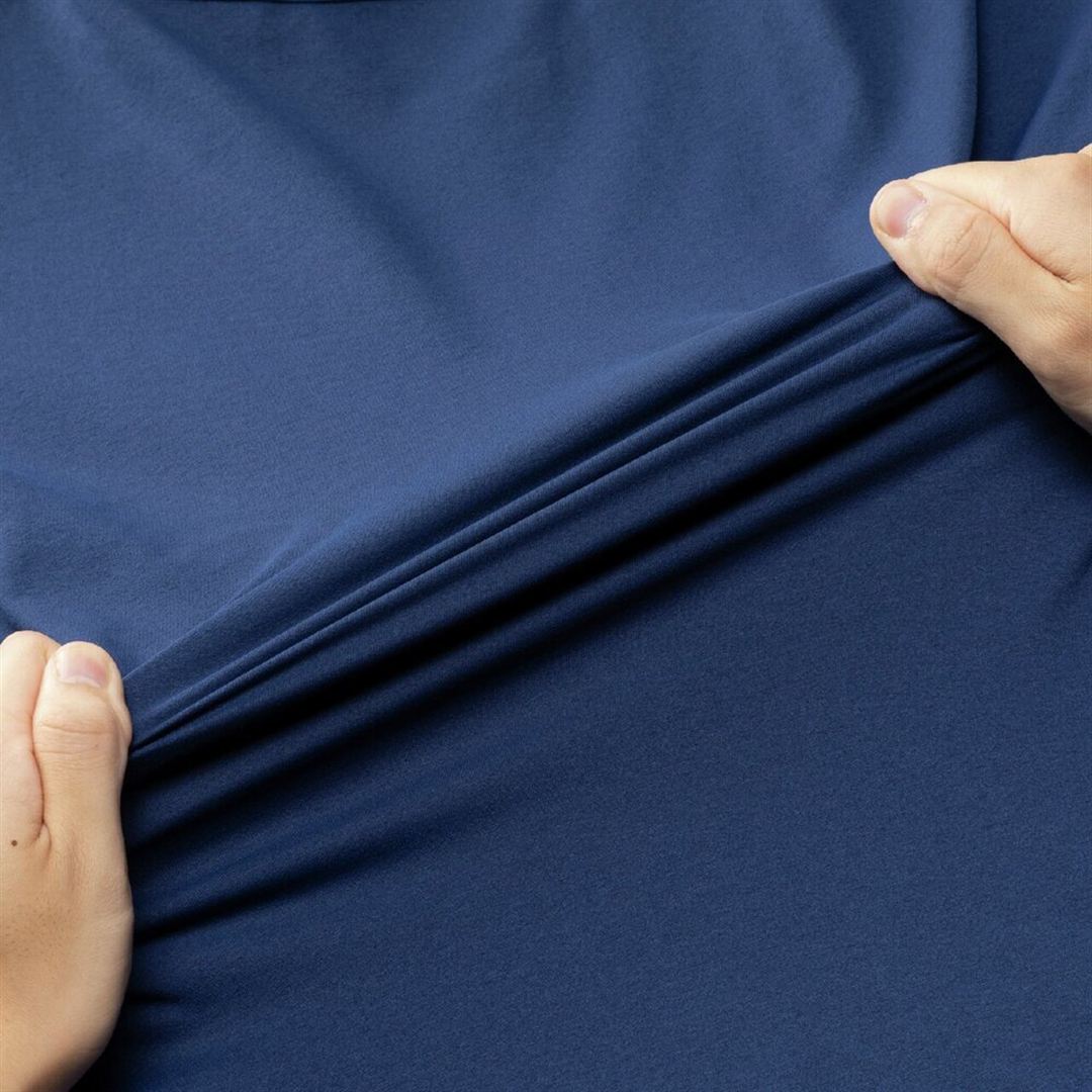 ストレッチソフトドライTシャツ エステートブルー XL