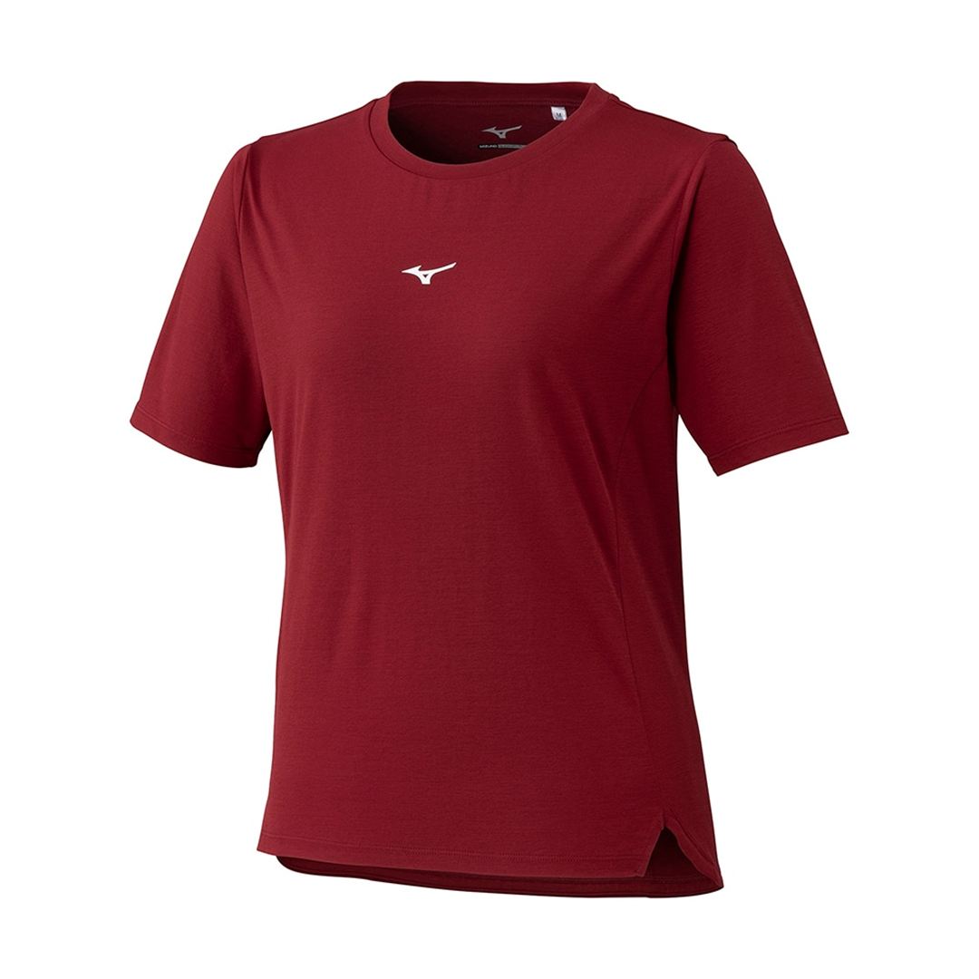 ストレッチソフトドライTシャツ ルバーブレッド XL