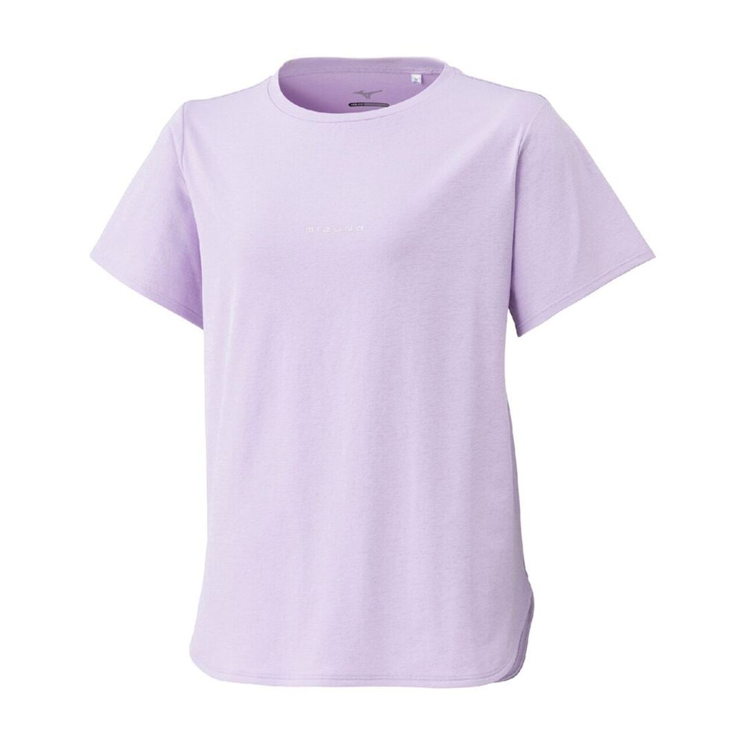 ストレッチソフトドライTシャツ(ワイドシルエット) ペールパープル M