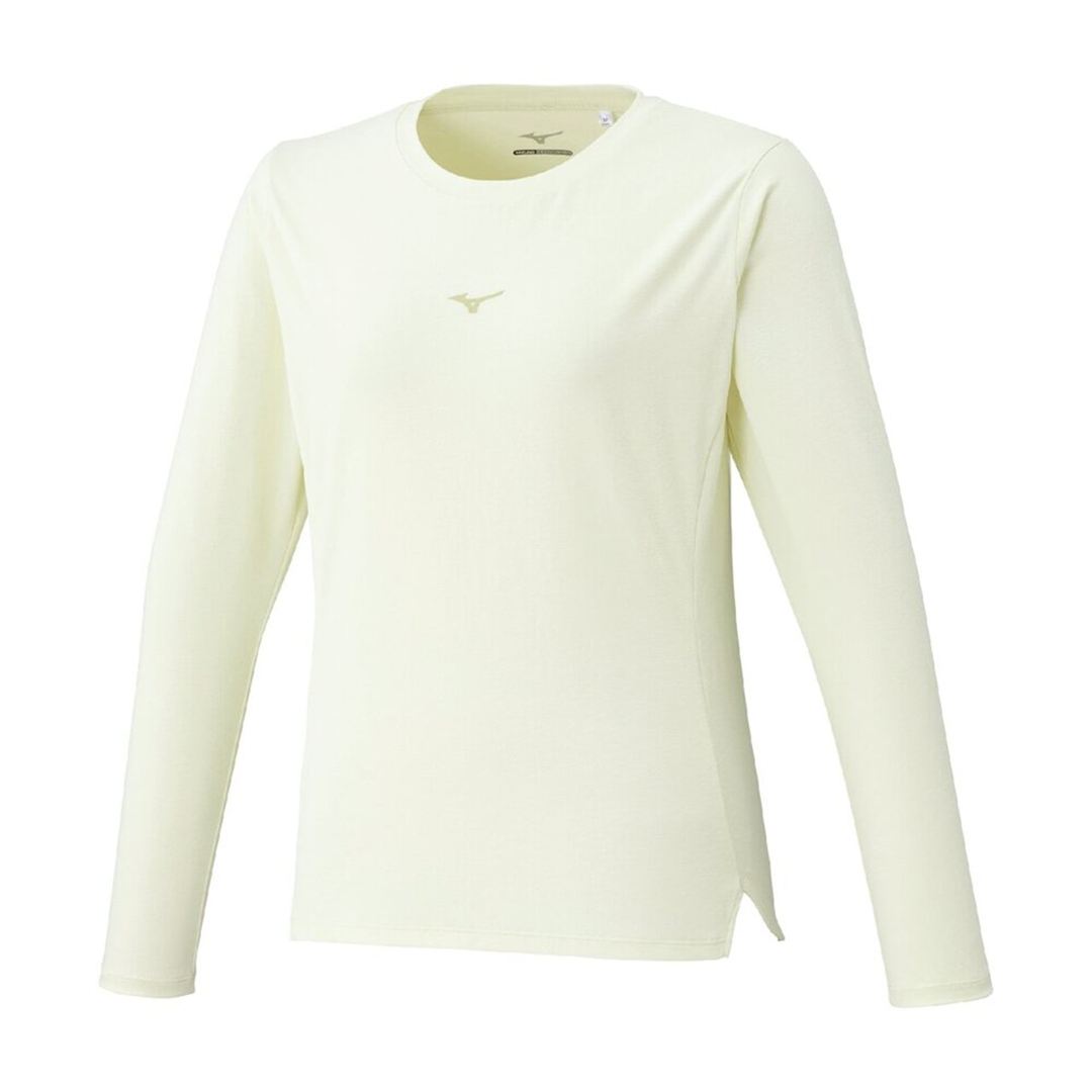 ストレッチソフトドライTシャツ(長袖) ソフトサンドイエロー S