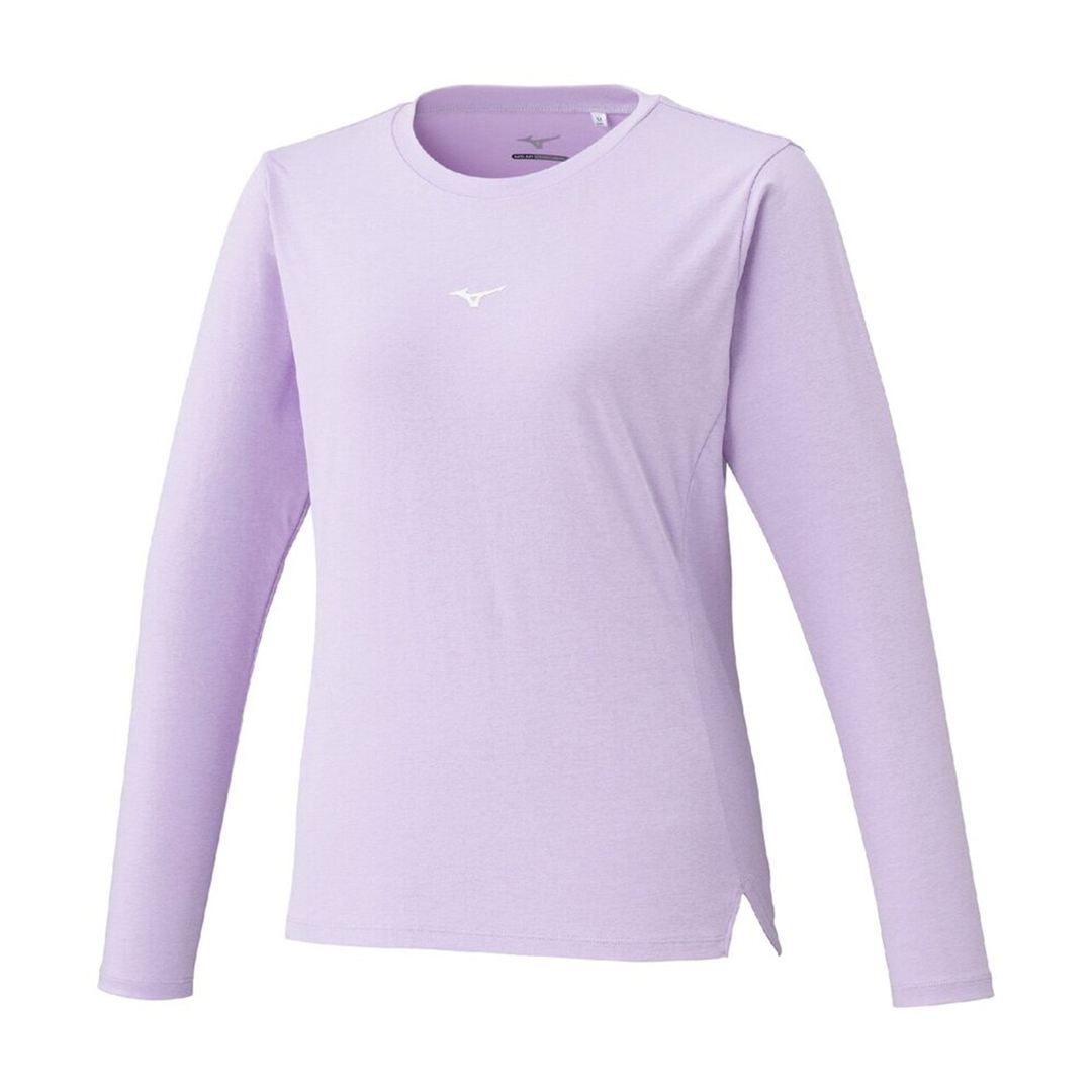 ストレッチソフトドライTシャツ(長袖) ペールパープル S