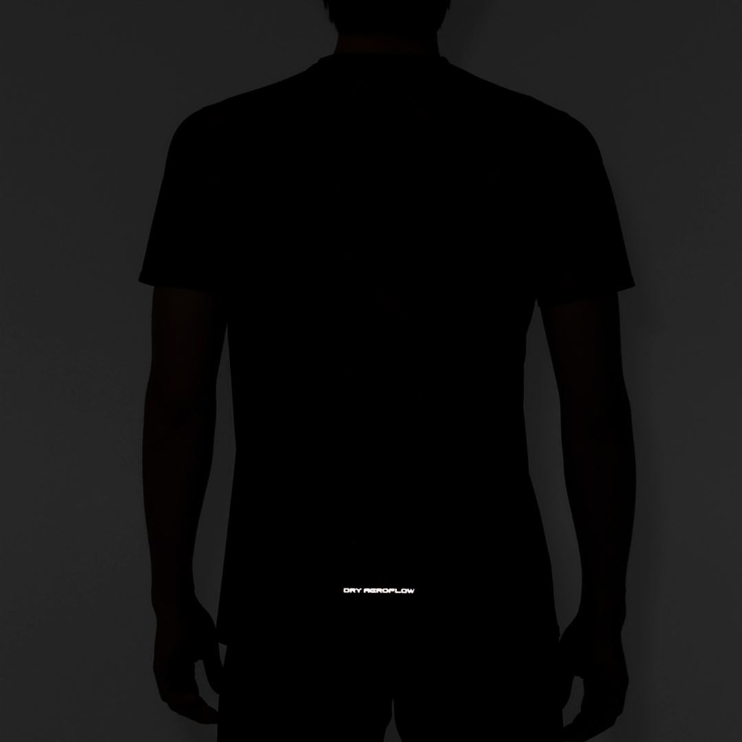 【汗処理／通気】ドライエアロフローTシャツ オレンジコム S