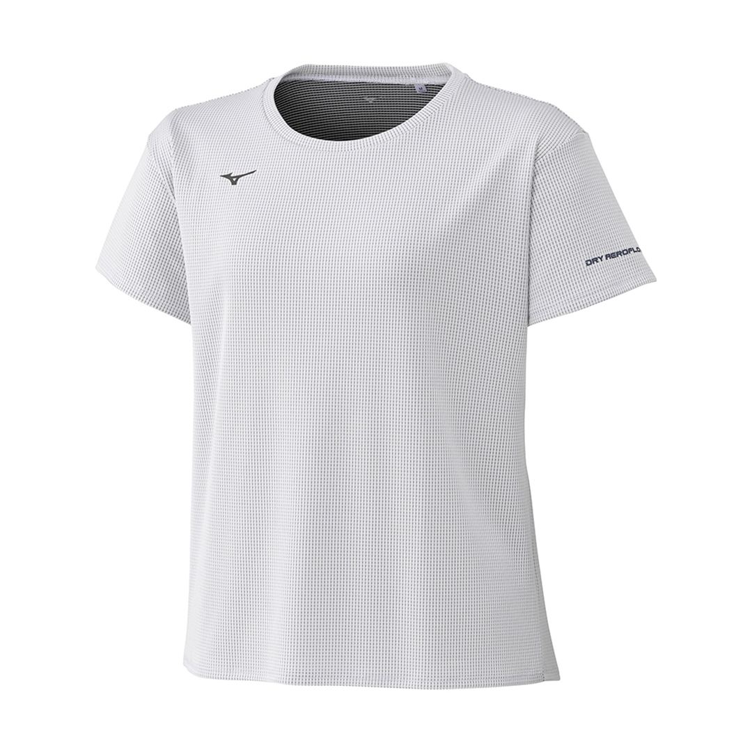 【汗処理／通気】ドライエアロフローTシャツ(ワイドシルエット) スノーホワイト S