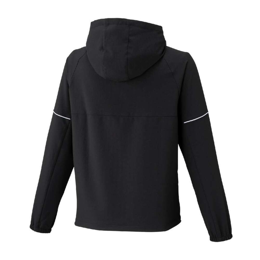 ストレッチクロスフーディ ブラック XL