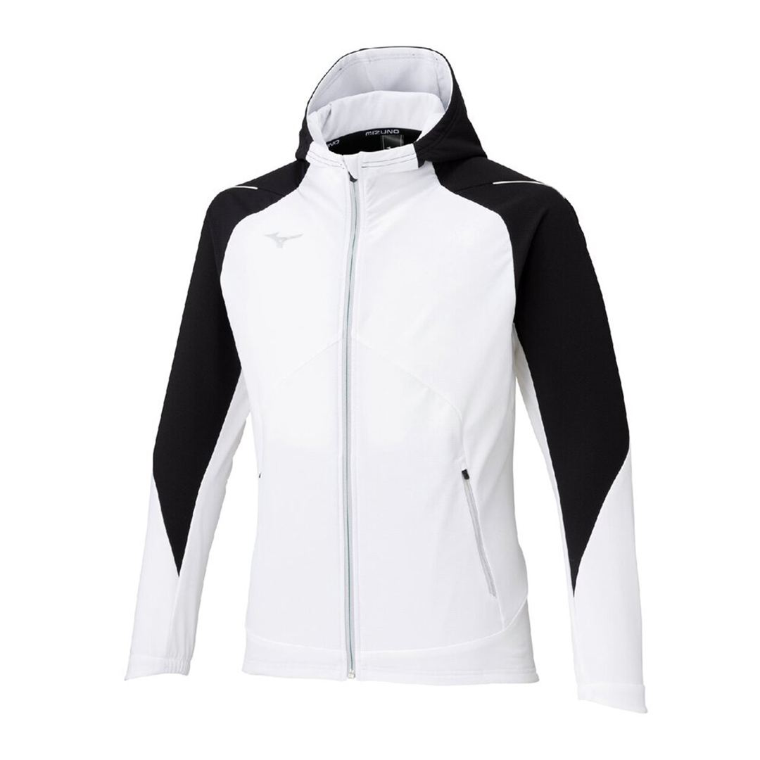 【ストレッチ／防風】テックシールドジャケット ホワイト 3XL