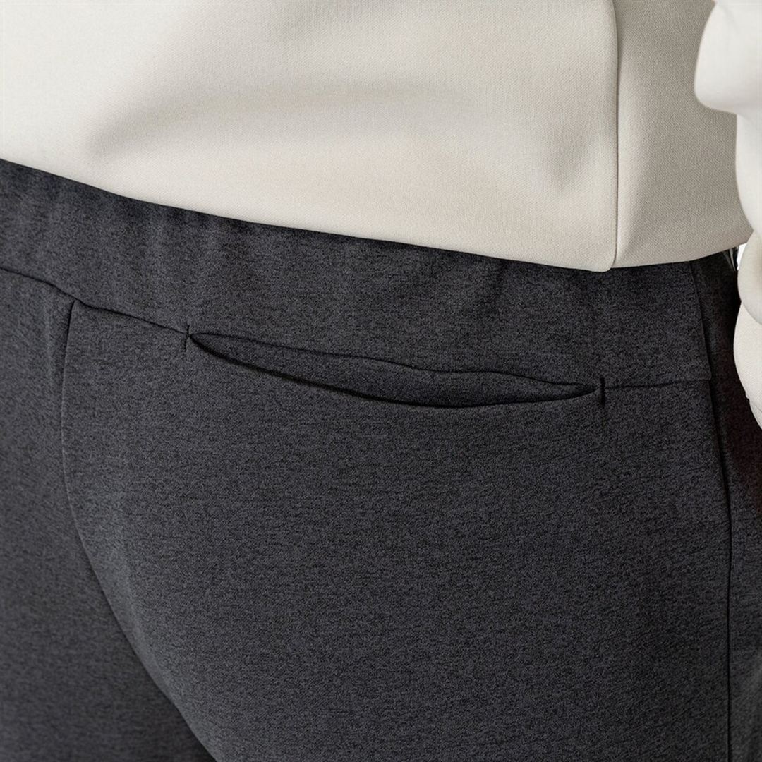 ソフトストレッチパンツ チャコール杢 XS