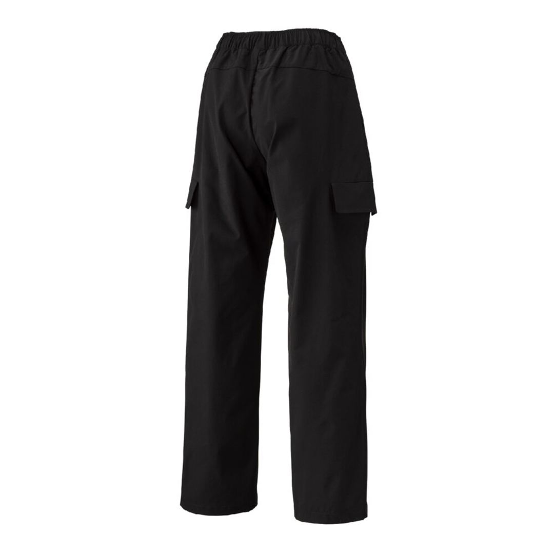 プルーフストレッチワイドパンツ ブラック S