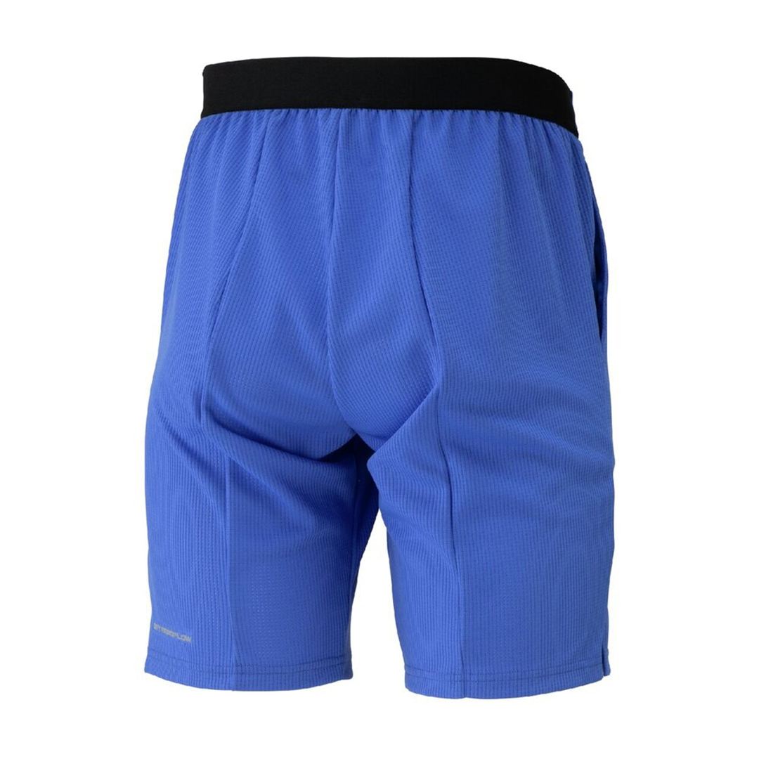 【汗処理／通気】ドライエアロフローハーフパンツ ダズリングブルー XL