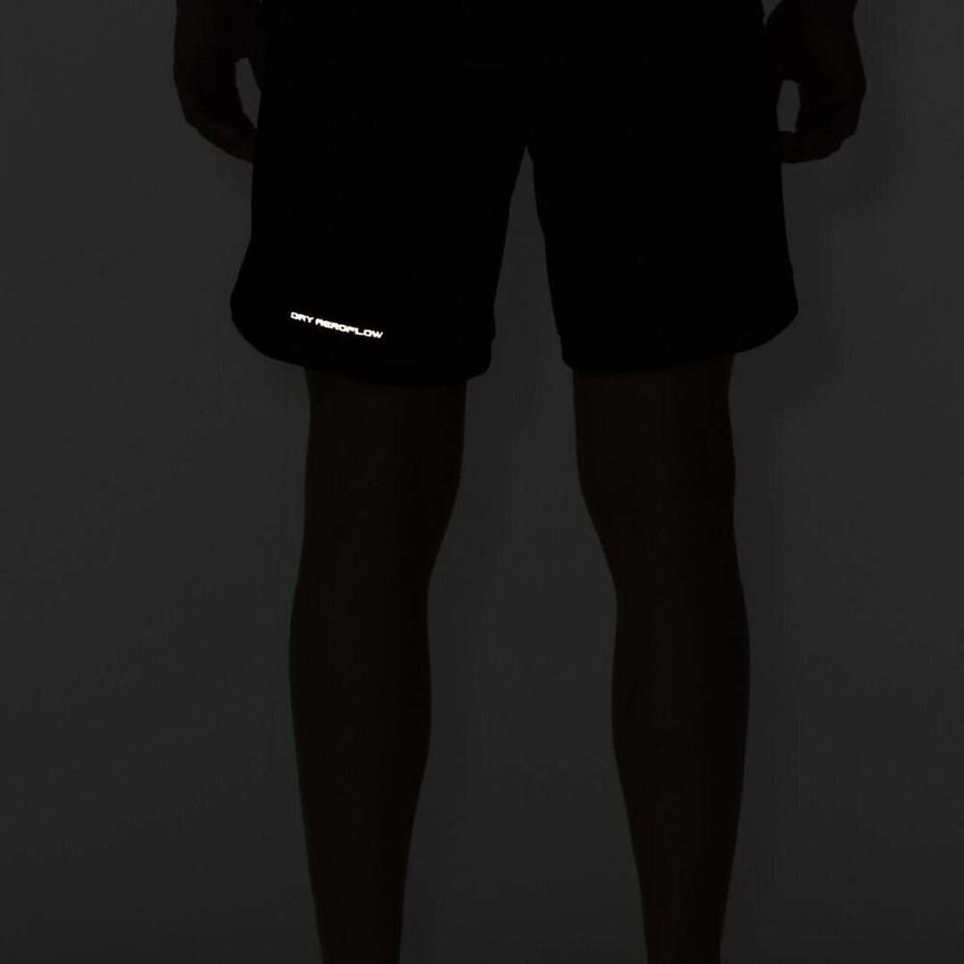 【汗処理／通気】ドライエアロフローハーフパンツ ブラック XL