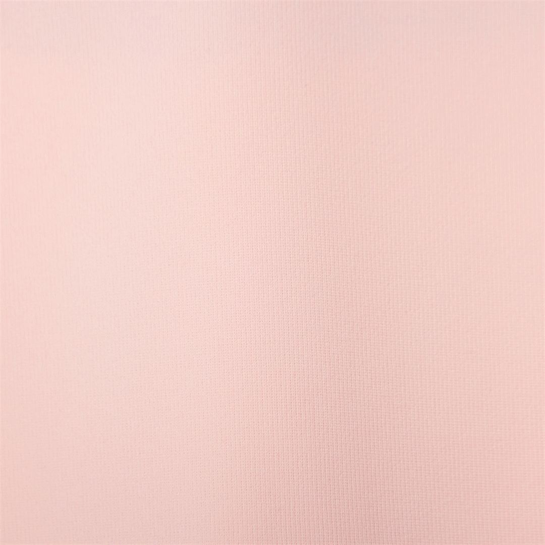 【MGFコレクション】マットストレッチポンチモックネック長袖シャツ ピンク S