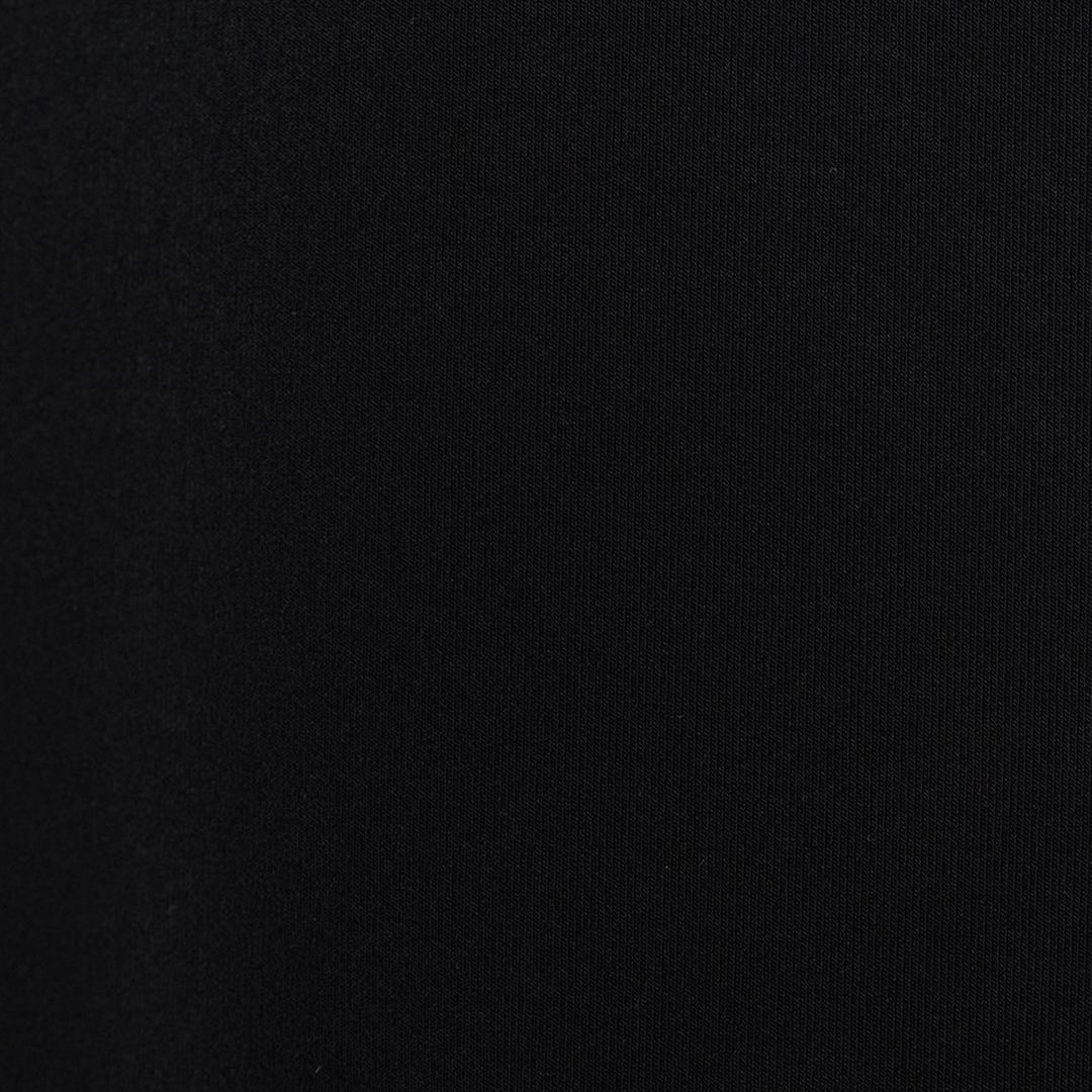 マットジャージープルオーバー ブラック XL