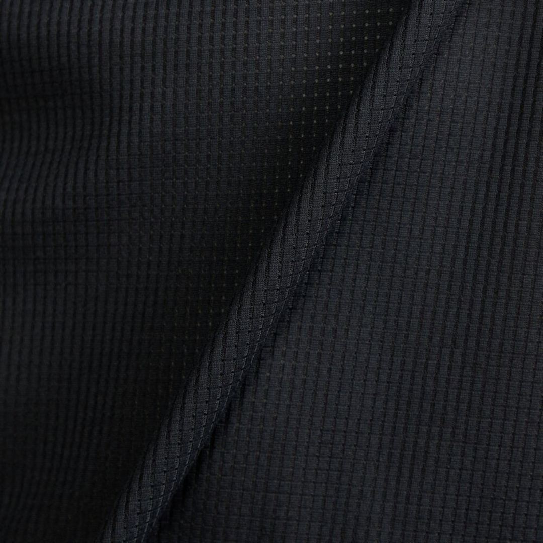 【汗処理／通気】ドライエアロフローポケットTシャツ ブラック M