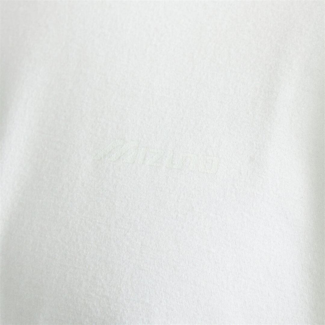 リサイクルポリエステルグラフィックロングスリーブTシャツ マシュマロホワイト M