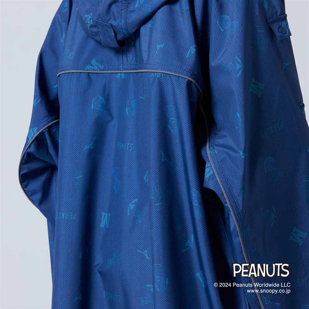 【PEANUTS】Compactウォーターリパレントコート ダークブルー JF