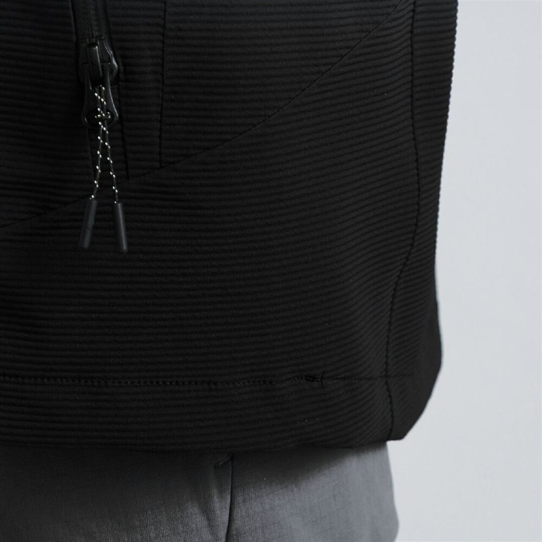 【耐水素材】BERGTECH サーマルメッシュジャケット ブラック 2XL